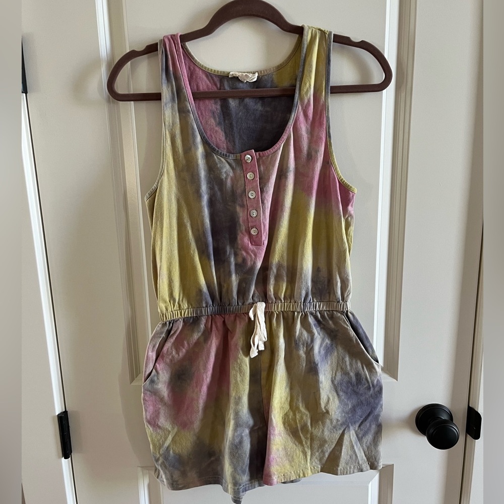 Tie-dye romper. Size medium.